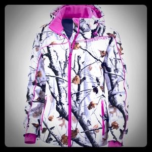❄☃️🎄🎁White Snow Camo coat
